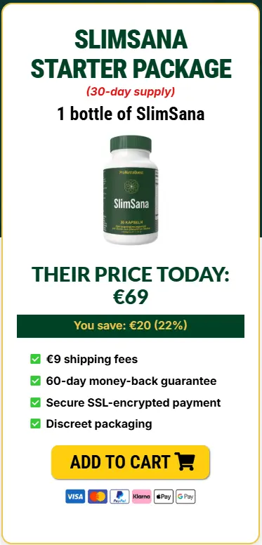 SlimSana 1 bottle pricing